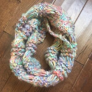 Multi color circle scarf!